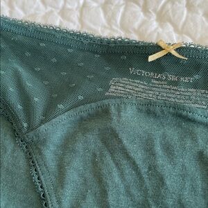 Victoria's Secret Dark Green Bikini Underwear